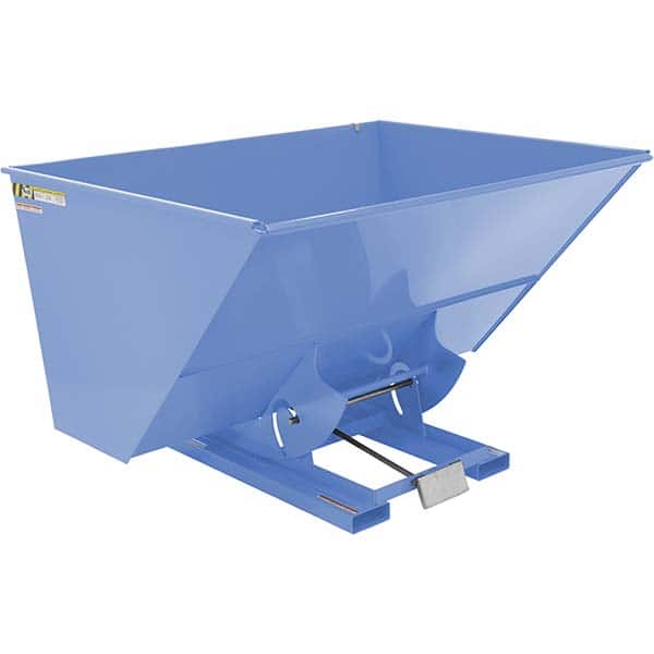 Vestil - Hoppers & Basket Trucks Additional Information: Complies w/OSHA General Industry Rule 29 CFR 1910.178(m)(5)(iii) - allows operator to remain at controls of truck throughout the dumping process - Apex Tool & Supply