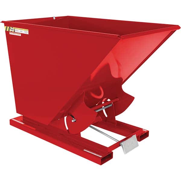 Vestil - Hoppers & Basket Trucks Additional Information: Complies w/OSHA General Industry Rule 29 CFR 1910.178(m)(5)(iii) - allows operator to remain at controls of truck throughout the dumping process - Apex Tool & Supply