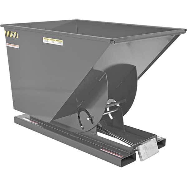 Vestil - Hoppers & Basket Trucks Additional Information: Complies w/OSHA General Industry Rule 29 CFR 1910.178(m)(5)(iii) - allows operator to remain at controls of truck throughout the dumping process - Apex Tool & Supply