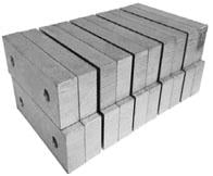 10 Pack Aluminum Vice Jaws - SBM - Part #  VJ-6A060201M-10 - Apex Tool & Supply