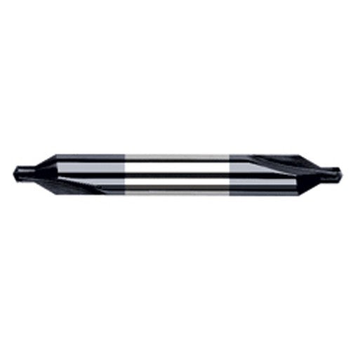 ‎#5 × 2-3/4″ OAL 60 Degree Carbide Combined Drill and Countersink AlTiN - Exact Industrial Supply