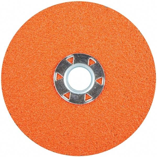 Norton - Fiber Discs Disc Diameter (Inch): 5 Abrasive Material: Ceramic Alumina - Apex Tool & Supply