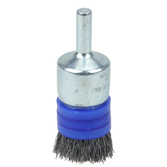 3/4″ Banded Crimped Wire End Brush, .0104″ Steel Fill - Apex Tool & Supply