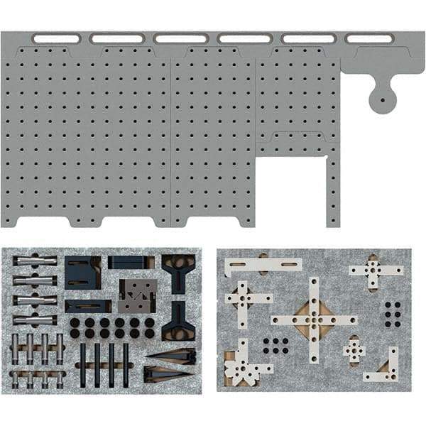 Phillips Precision - CMM Fixtures Type: Fixture Kits & Sets Plate Design: Magnetic - Apex Tool & Supply