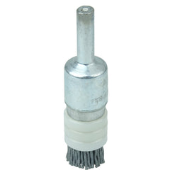 1/2″ Banded Nylox End Brush, .035/180SC Crimped Fill - Apex Tool & Supply