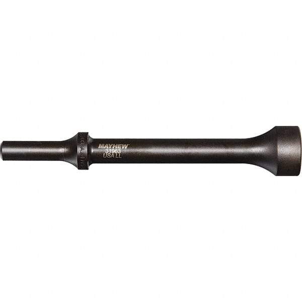 Mayhew - 1" Head Width, 6" OAL, Smoothing Hammer - Round Drive, Round Shank, Steel - Apex Tool & Supply