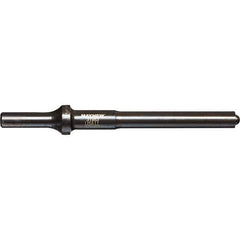 Mayhew - 7/16" Head Width, 6" OAL, Roll Pin Punch - Round Drive, Round Shank, Steel - Apex Tool & Supply