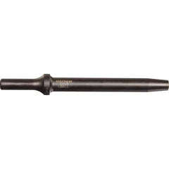 Mayhew - 3/16" Head Width, 6" OAL, Rivet Cutter Chisel - Round Drive, Round Shank, Steel - Apex Tool & Supply