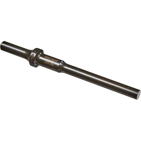 Mayhew - 3/8" Head Width, 6" OAL, Roll Pin Punch - Round Drive, Round Shank, Steel - Apex Tool & Supply