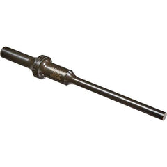 Mayhew - 1/4" Head Width, 6" OAL, Roll Pin Punch - Round Drive, Round Shank, Steel - Apex Tool & Supply