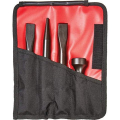 Mayhew - 1-1/4" Head Width, 7-1/2" OAL, HD Pneumatic Mix Set - Round Drive, Round Shank, Steel - Apex Tool & Supply