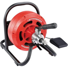 Rothenberger - Electric & Gas Drain Cleaning Machines Type of Power: Electric For Minimum Pipe Size: 1.570 (Inch) - Apex Tool & Supply