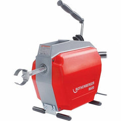 Rothenberger - Electric & Gas Drain Cleaning Machines Type of Power: Electric For Minimum Pipe Size: 0.780 (Inch) - Apex Tool & Supply