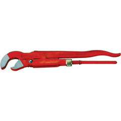 Rothenberger - Pipe Wrenches Type: Corner Pipe Wrench 45 Deg Maximum Pipe Capacity (Inch): 1-1/2 - Apex Tool & Supply