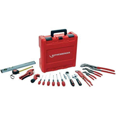 Rothenberger - Combination Hand Tool Sets Tool Type: Plumber's Tool Set Number of Pieces: 18 - Apex Tool & Supply