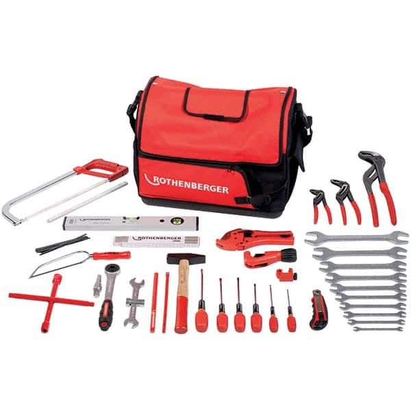 Rothenberger - Combination Hand Tool Sets Tool Type: Plumber's Tool Set Number of Pieces: 57 - Apex Tool & Supply