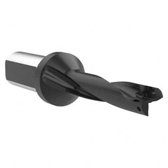 Allied Machine and Engineering - 1.89" Max Drill Depth, 4xD, 12mm Diam, Indexable Insert Drill - Apex Tool & Supply