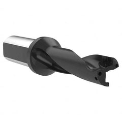 Allied Machine and Engineering - 58.5mm Max Drill Depth, 3xD, 19.5mm Diam, Indexable Insert Drill - Apex Tool & Supply