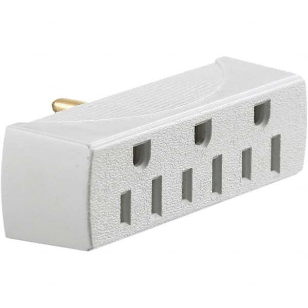 Hubbell Wiring Device-Kellems - Straight Blade Plugs & Connectors Connector Type: Adapter Grade: Residential - Apex Tool & Supply