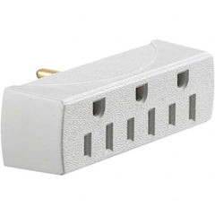 Hubbell Wiring Device-Kellems - Straight Blade Plugs & Connectors Connector Type: Adapter Grade: Residential - Apex Tool & Supply