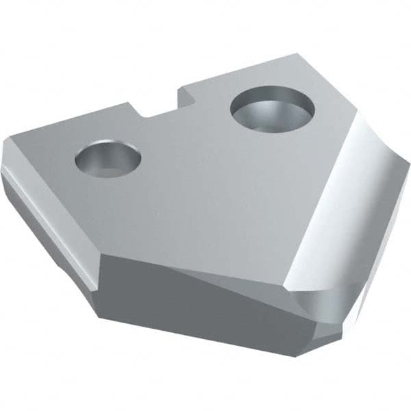 Allied Machine and Engineering - 47/64" Diam 90° Seat Size 1 Spade Drill Insert - Apex Tool & Supply