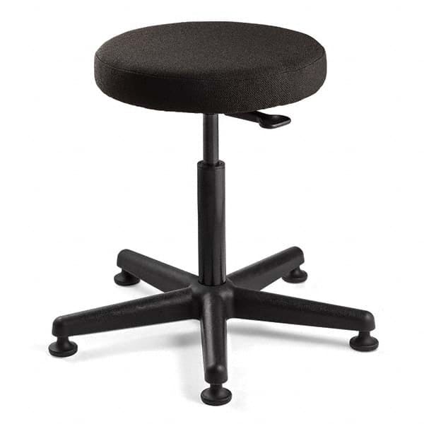 Bevco - Swivel & Adjustable Stools Type: Adjustable Backless Stool Base Type: Nylon - Apex Tool & Supply