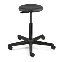 Bevco - Swivel & Adjustable Stools Type: Adjustable Backless Stool Base Type: Nylon - Apex Tool & Supply