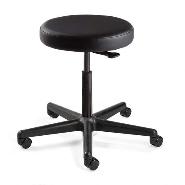 Bevco - Swivel & Adjustable Stools Type: Adjustable Backless Stool Base Type: Nylon - Apex Tool & Supply