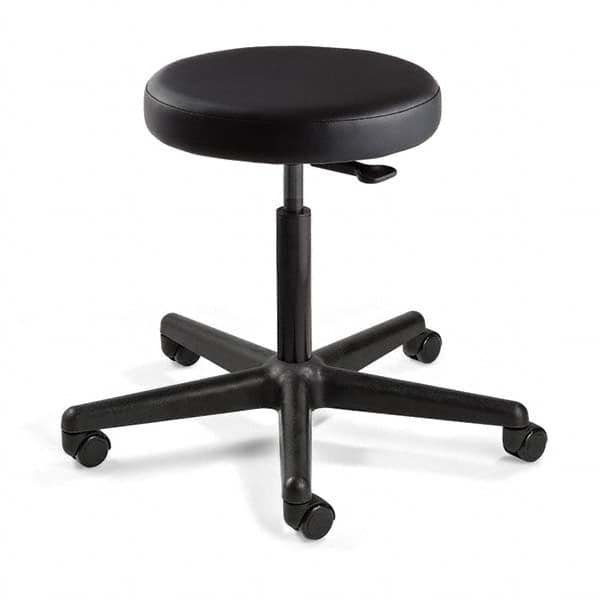 Bevco - Swivel & Adjustable Stools Type: Adjustable Backless Stool Base Type: Nylon - Apex Tool & Supply