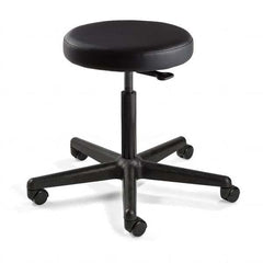 Bevco - Swivel & Adjustable Stools Type: Adjustable Backless Stool Base Type: Nylon - Apex Tool & Supply