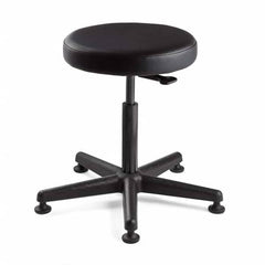 Bevco - Swivel & Adjustable Stools Type: Adjustable Backless Stool Base Type: Nylon - Apex Tool & Supply