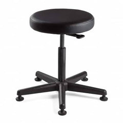 Bevco - Swivel & Adjustable Stools Type: Adjustable Backless Stool Base Type: Nylon - Apex Tool & Supply