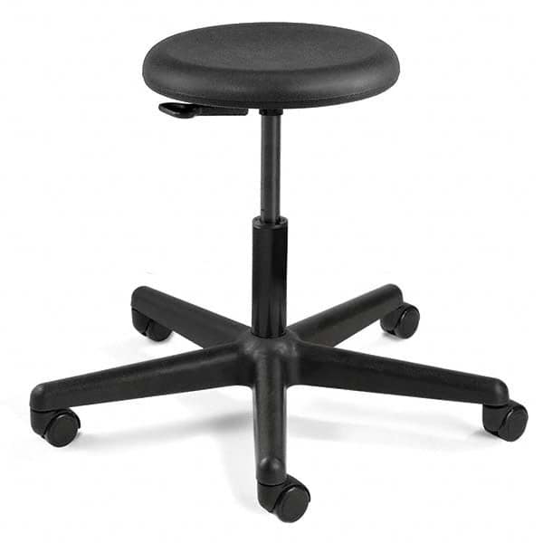 Bevco - Swivel & Adjustable Stools Type: Adjustable Backless Stool Base Type: Nylon - Apex Tool & Supply