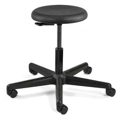Bevco - Swivel & Adjustable Stools Type: Adjustable Backless Stool Base Type: Nylon - Apex Tool & Supply