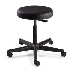 Bevco - Swivel & Adjustable Stools Type: Adjustable Backless Stool Base Type: Nylon - Apex Tool & Supply