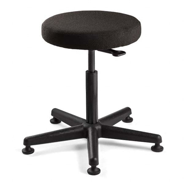 Bevco - Swivel & Adjustable Stools Type: Adjustable Backless Stool Base Type: Nylon - Apex Tool & Supply