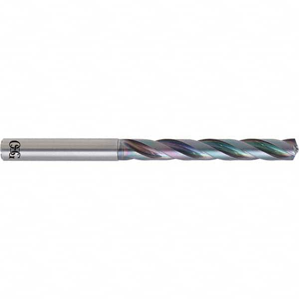 OSG - 8.6mm 140° Spiral Flute Solid Carbide Screw Machine Drill Bit - Apex Tool & Supply
