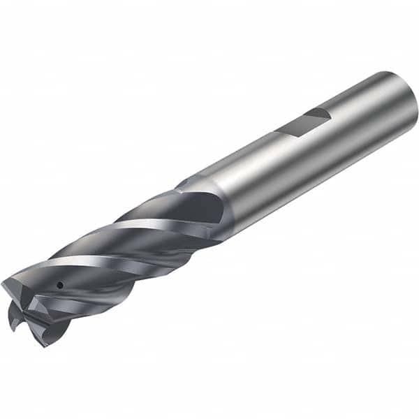 Sandvik Coromant - 16mm Diam 4 Flute Solid Carbide 1mm Corner Radius End Mill - Apex Tool & Supply