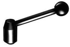 J.W. Winco - 3/4-10, 1.1" Hub Diam, Steel Tapped Insert Adjustable Clamping Handle - Apex Tool & Supply
