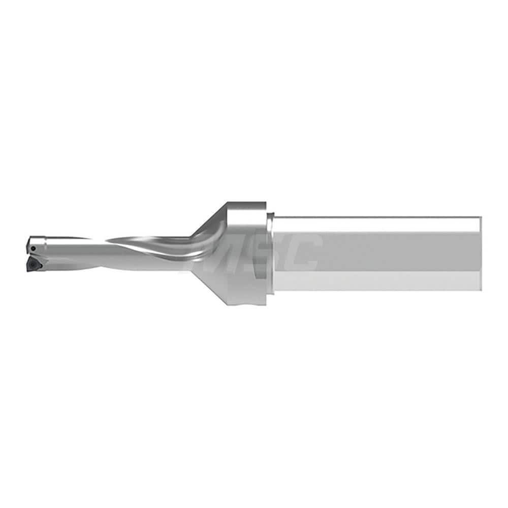 Indexable Insert Drills; Drill Style: KUBT; Drill Diameter (Decimal Inch): 1.4370; Drill Diameter (Inch): 1-7/16; Maximum Drill Depth (Decimal Inch): 5.7480; Shank Type: Weldon; Shank Diameter (Inch): 1-1/4; Drill Diameter Range (Decimal Inch): 1.3000 to