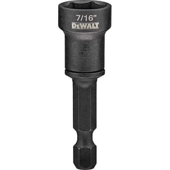 DeWALT - Power & Impact Screwdriver Bits & Holders Bit Type: Magnetic Nut Driver Hex Size (Inch): 7/16 - Apex Tool & Supply