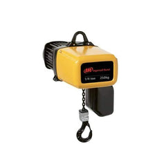 Ingersoll-Rand - Electric Hoists   Type: Electric Chain Hoist    Load Capacity (Ton): 0.25 - Apex Tool & Supply