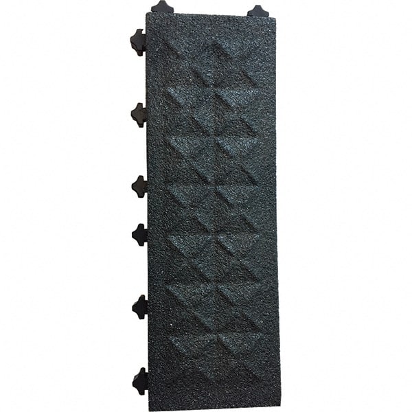 Ergo Advantage - 6" Long x 18" Wide x 1" Thick, Anti-Fatigue Modular Matting Anti-Fatigue Flooring - Apex Tool & Supply