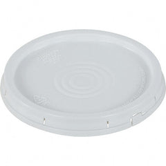 Vestil - Tote & Storage Container Lids For Use With: 3-1/2, 5 & 6 Gallon Pails Width (Decimal Inch): 12.500 - Apex Tool & Supply