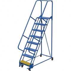 Vestil - 110" High 350 Lb Capacity 8 Step Ladder - Apex Tool & Supply