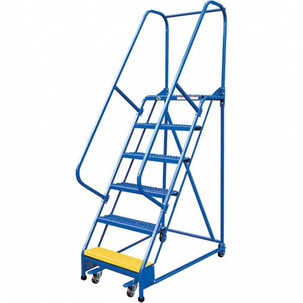 Vestil - 90" High 350 Lb Capacity 6 Step Ladder - Apex Tool & Supply