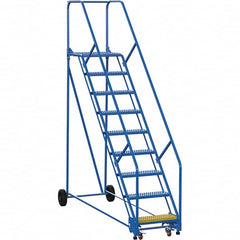Vestil - 120" High 350 Lb Capacity 9 Step Ladder - Apex Tool & Supply
