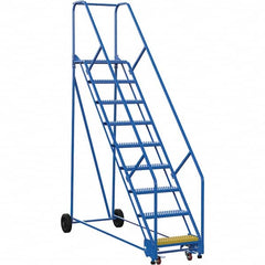 Vestil - 120" High 350 Lb Capacity 9 Step Ladder - Apex Tool & Supply