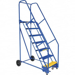 Vestil - 100" High 350 Lb Capacity 7 Step Ladder - Apex Tool & Supply