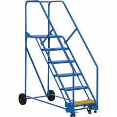 Vestil - 90" High 350 Lb Capacity 6 Step Ladder - Apex Tool & Supply